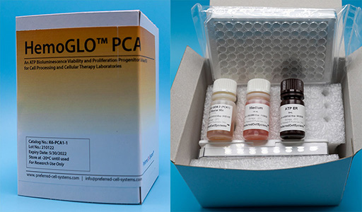 HemoGLO™ PCA: An ATP Bioluminescence Viability and Proliferation Progenitor Cell Assay (PCA) for the Cell processing and Cellular Therapy Laboratory